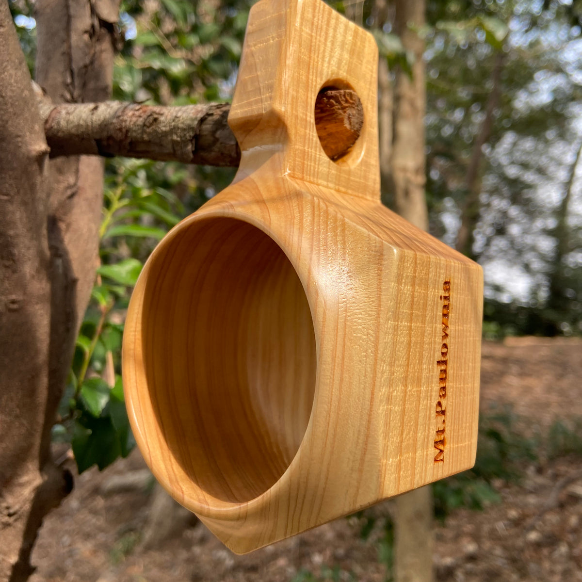 WOOD MULTIPLE MUG CUP – Mt.Paulownia